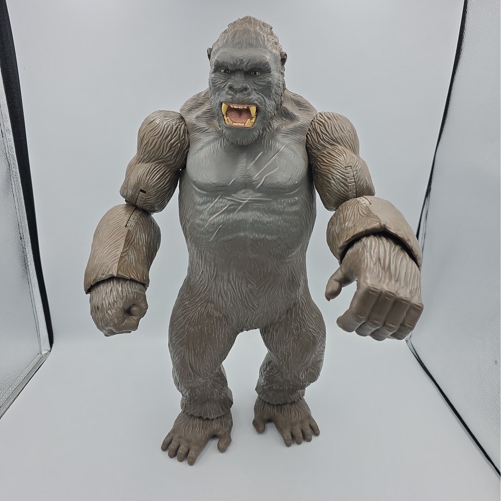 King Kong Skull Island Mega Action Figure 18" Poseable Toy Gorilla Lanard 2016